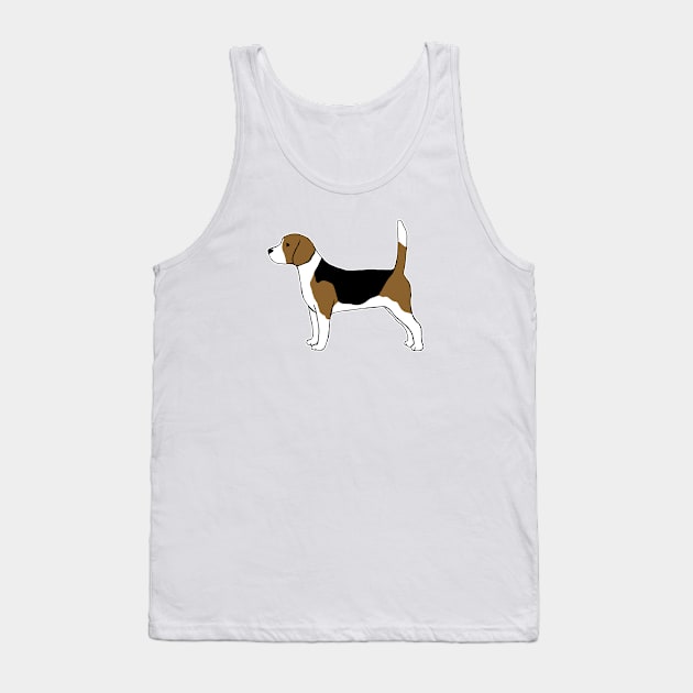 Beagle Tank Top by Coffee Squirrel